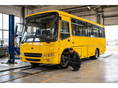Шкільний автобус: особливості технічного обслуговування