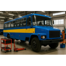 Ремонт автобуса КрАЗ